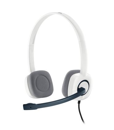 Logitech H150 Auriculares Alámbrico Diadema Oficina Centro de llamadas Blanco