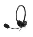 Ewent EW3567 auricular y casco Auriculares Alámbrico Diadema Llamadas/Música Negro