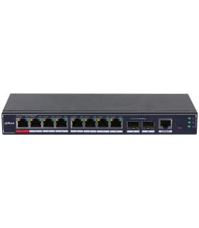 Dahua Technology PoE SG4010P-2F Gestionado L2 Gigabit Ethernet (10 100 1000) Energía sobre Ethernet (PoE) Negro