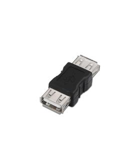 AISENS A103-0037 cambiador de género para cable USB A Negro