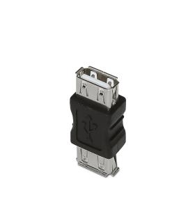 AISENS A103-0037 cambiador de género para cable USB A Negro