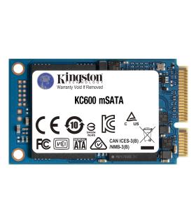 Kingston Technology KC600 1,02 TB mSATA Serial ATA III 3D TLC