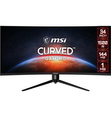 MSI Optix MAG342CQR pantalla para PC 86,4 cm (34") 3440 x 1440 Pixeles UltraWide Quad HD LCD Negro