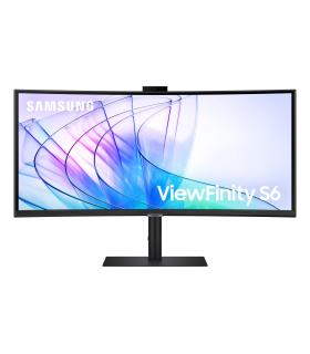 Samsung S65VC pantalla para PC 86,4 cm (34") 3440 x 1440 Pixeles UltraWide Quad HD LCD Negro