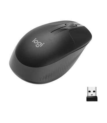 Logitech M190 ratón Oficina Ambidextro RF inalámbrico Óptico 1000 DPI