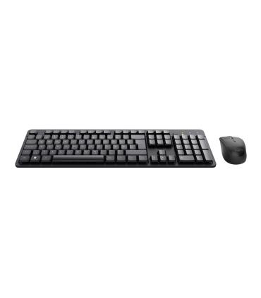 Trust TKM-360 teclado Ratón incluido Oficina RF inalámbrico QWERTY Español Negro