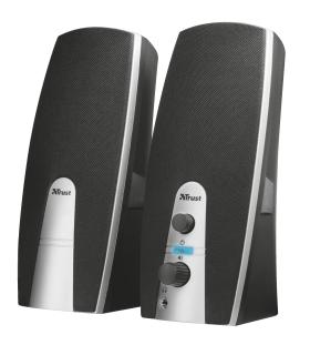 Trust MiLa 2.0 Speaker Set Negro, Plata Alámbrico 5 W