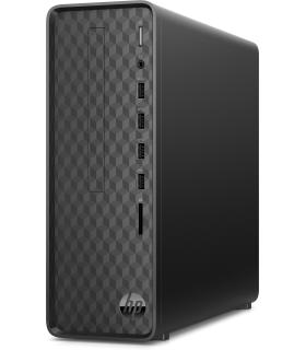 HP Slim Desktop S01-aF2003ns Intel® Celeron® J4025 8 GB DDR4-SDRAM 256 GB SSD Windows 11 Home Mini Tower PC Negro