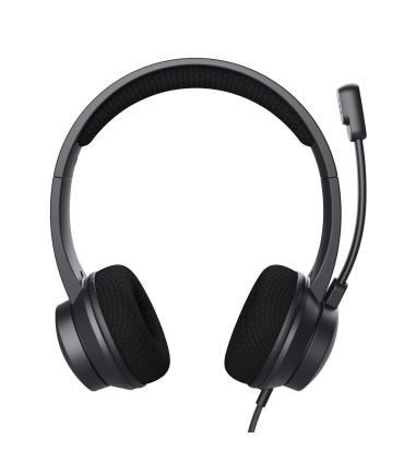 Trust Ayda Auriculares Alámbrico Diadema Llamadas Música USB tipo A Negro