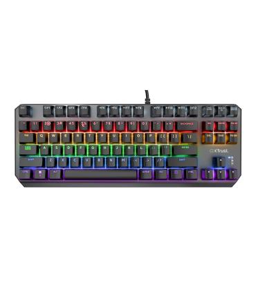 Trust GXT 834 CALLAZ teclado Juego USB QWERTY Negro