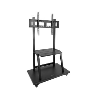 TooQ Coloso Soporte de Suelo con Ruedas para Pantalla 37"-100"