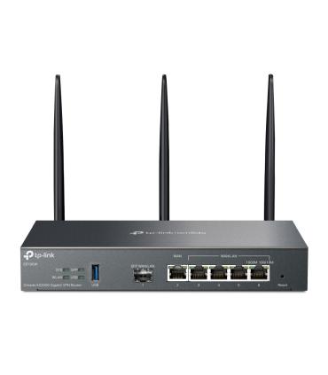 TP-Link Omada ER706W router inalámbrico Gigabit Ethernet Doble banda (2,4 GHz   5 GHz) Negro