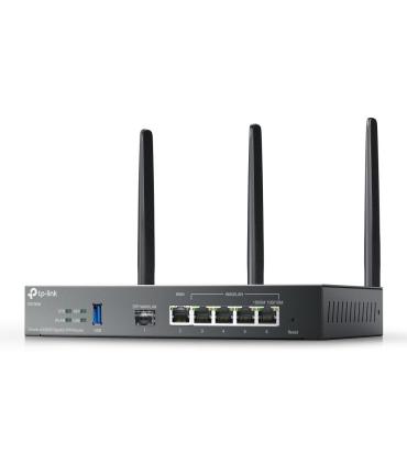 TP-Link Omada ER706W router inalámbrico Gigabit Ethernet Doble banda (2,4 GHz   5 GHz) Negro