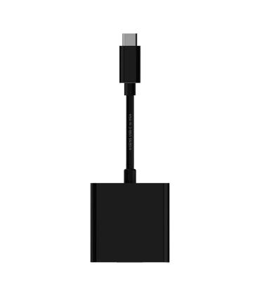 AISENS Conversor USB-C a VGA, USB-C M - HDB15 H, Negro, 15cm