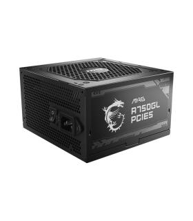 MSI MAG A750GL PCIE5 unidad de fuente de alimentación 750 W 20+4 pin ATX ATX Negro