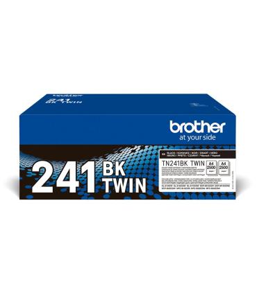 Brother TN-241BKTWIN cartucho de tóner 2 pieza(s) Original Negro