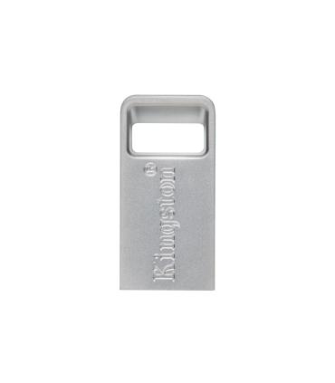 Kingston Technology DataTraveler Micro unidad flash USB 64 GB USB tipo A 3.2 Gen 1 (3.1 Gen 1) Plata