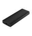 AISENS Caja Externa M.2 (NGFF) ASM2-022B NVMe A USB3.2 Gen2, Negra