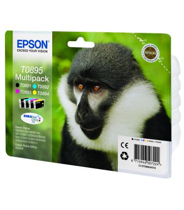 Epson Monkey Multipack T0895 4 colores