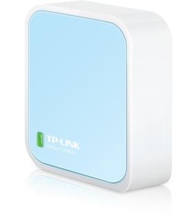 TP-Link TL-WR802N router inalámbrico Ethernet rápido Banda única (2,4 GHz) Azul, Blanco