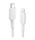 Anker A81B5G21 cable de conector Lightning 0,9 m Blanco