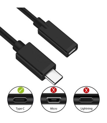 Ewent EC1037 cable USB USB 2.0 1,8 m USB C Negro