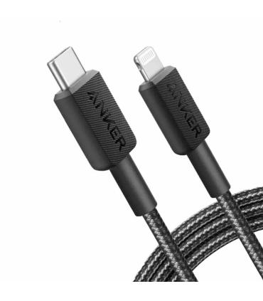 Anker A81B5G11 cable de conector Lightning 0,9 m Negro