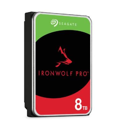 Seagate IronWolf Pro ST8000NT001 disco duro interno 8 TB 7200 RPM 256 MB 3.5" Serial ATA III