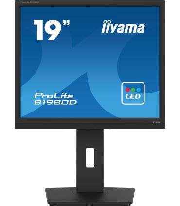 iiyama ProLite B1980D-B5 pantalla para PC 48,3 cm (19") 1280 x 1024 Pixeles SXGA LCD Negro