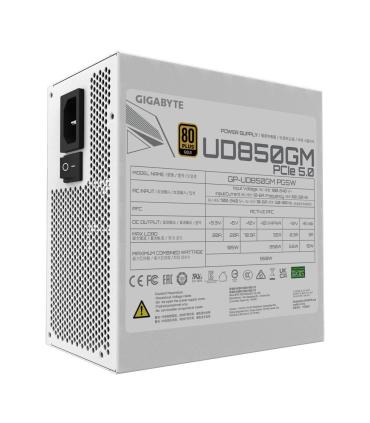 GIGABYTE UD850GM PG5W unidad de fuente de alimentación 850 W 20+4 pin ATX ATX Negro