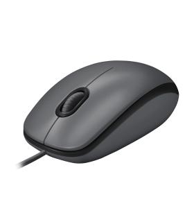 Logitech M100 ratón Oficina Ambidextro USB tipo A Óptico 1000 DPI