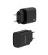 AISENS Cargador USB-C PD3.0 1 Puerto 1xUSB-C 20W, Negro