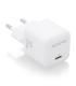 AISENS Cargador GaN 25W, 1xUSB-C PD3.0 QC4.0, Blanco