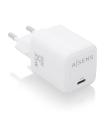 AISENS Cargador GaN 35W, 1xUSB-C PD3.0 QC4.0, Blanco