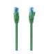 AISENS Cable De Red Latiguillo RJ45 Cat.6 UTP AWG26 CCA, Verde, 30 cm