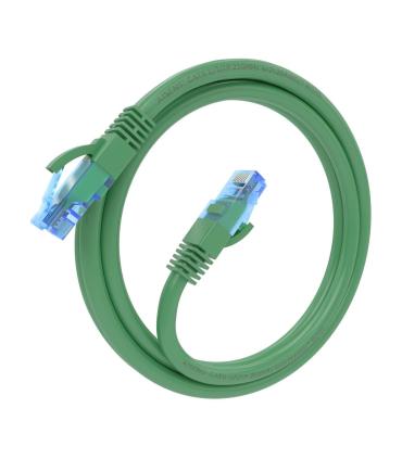 AISENS Cable De Red Latiguillo RJ45 Cat.6 UTP AWG26 CCA, Verde, 1.0 m