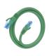 AISENS Cable De Red Latiguillo RJ45 Cat.6 UTP AWG26 CCA, Verde, 1.0 m