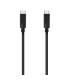 AISENS Cable USB 3.2 Gen1 5Gbps 4k@60Hz 3A 60W E-Marker, Tipo USB-C M-USB-C M, Negro, 5.0m