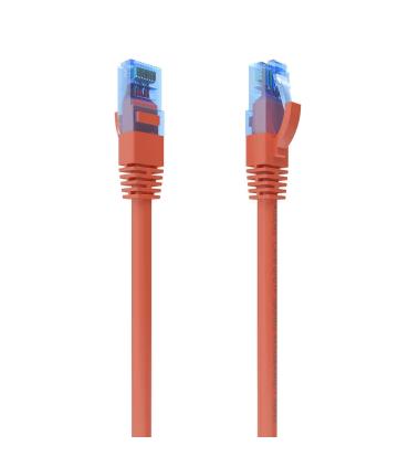 AISENS Cable De Red Latiguillo RJ45 Cat.6 UTP AWG26 CCA, Rojo, 30 cm