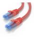 AISENS Cable De Red Latiguillo RJ45 Cat.6 UTP AWG26 CCA, Rojo, 30 cm