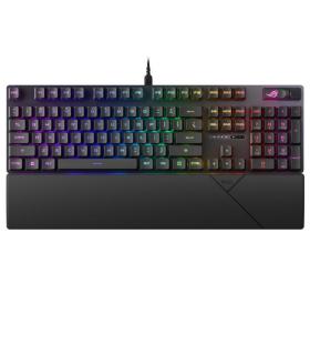 ASUS ROG Strix Scope II teclado Juego USB AZERTY Francés Negro