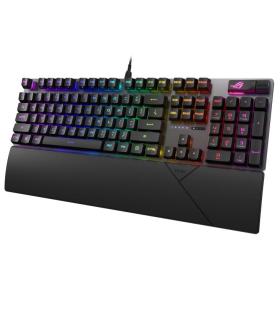 ASUS ROG Strix Scope II teclado Juego USB AZERTY Francés Negro