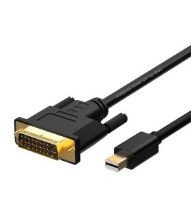 AISENS A125-0363 adaptador de cable de vídeo 2 m Mini DisplayPort DVI Negro