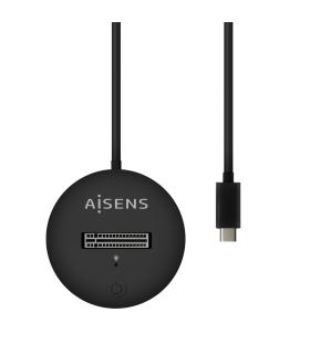 AISENS USB-C Dock M.2 (NGFF) ASUC-M2D013-BK SATA NVMe A USB3.1 Gen2, Negra