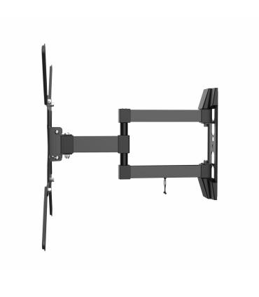 AISENS Soporte ECO giratorio, inclinable para monitor TV 30kg (3 Pivotes) de 32-55, Negro