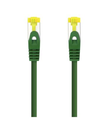 Nanocable Cable Red Latiguillo RJ45 LSZH CAT.6A SFTP AWG26, Verde, 30 cm