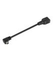 AISENS A101-0034 cable USB USB 2.0 0,15 m Mini-USB B USB A Negro