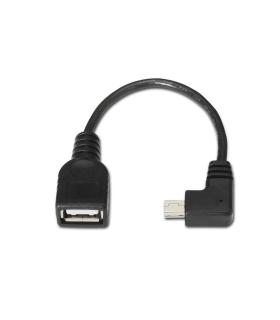 AISENS A101-0034 cable USB USB 2.0 0,15 m Mini-USB B USB A Negro