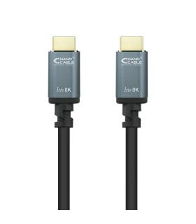 Nanocable Cable HDMI 2.1 IRIS 8K A M-A M, Negro, 1.5 m