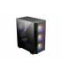 MSI MAG FORGE M100R carcasa de ordenador Midi Tower Negro, Transparente